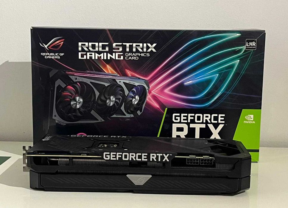 Placă Video ASUS ROG STRIX GeForce RTX 3070 8GB – Ca Nouă!