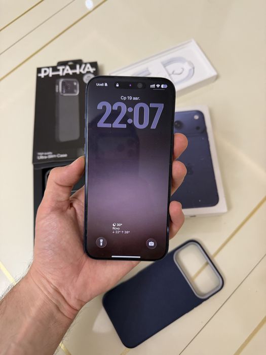 iPhone 17 Pro Max (Sim+Esim) Blue + Pitaka