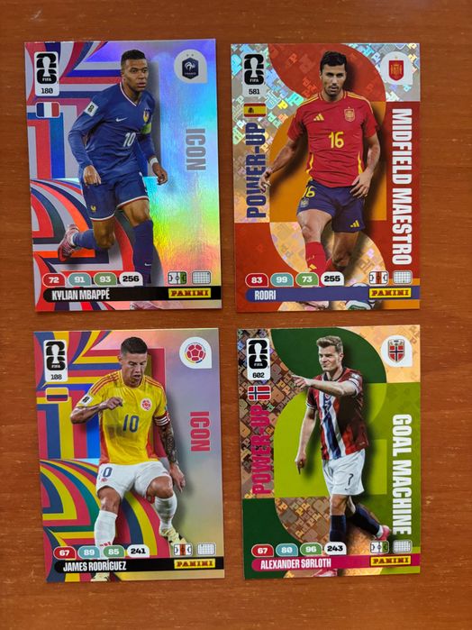 Adrenalyn XL Panini карти