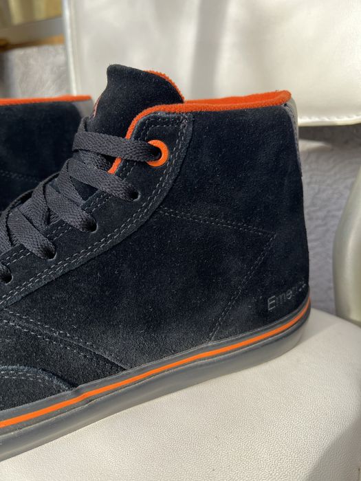 Emerica Omen Hi x Biltwell Skate Shoes 43