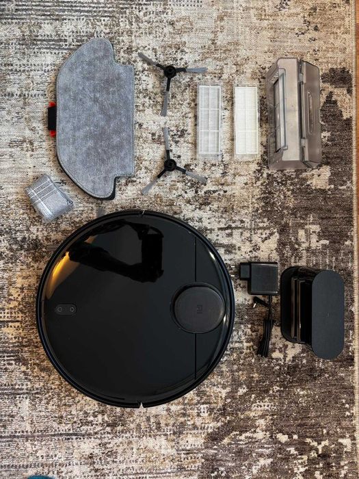 Aspirator Robot Xiaomi Mi Robot Vacuum-Mop Pro 33 W, Negru - Accesorii Noi