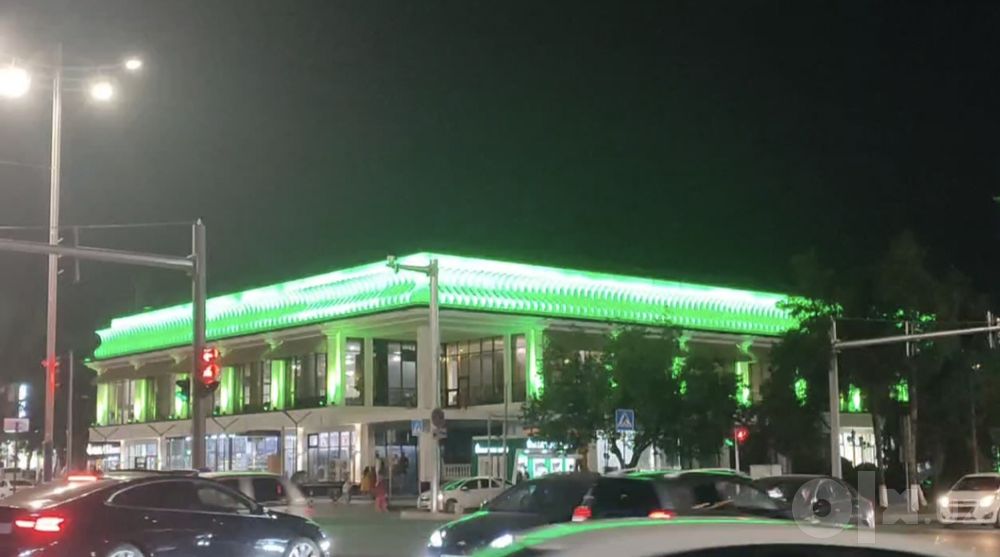 Услуги фасадного освещения