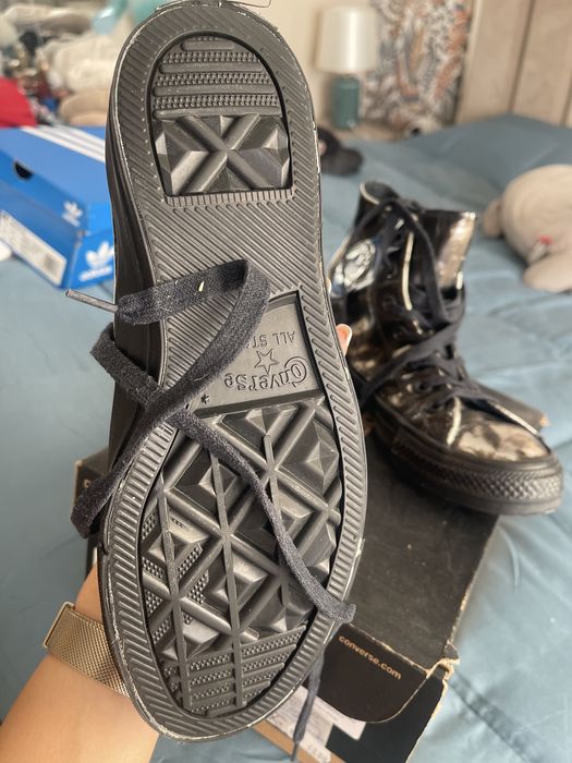 Кецове Converse с протъркан ефект