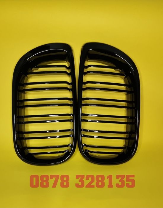 Бъбреци BMW E46 Фейслифт – Черен гланц M3 визия | Седан / Комби