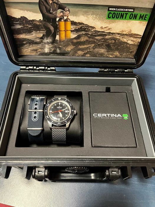 Certina DS PH200M Automatic – full set, cutie + curea extra