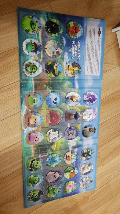 Colecție cartonașe holografice Angry Birds 2