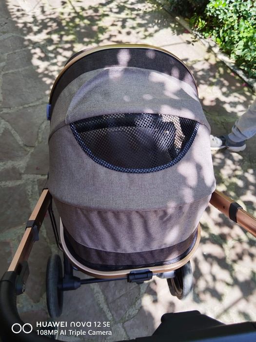 Детска количка KikkaBoo Irene,Beige 2 in 1