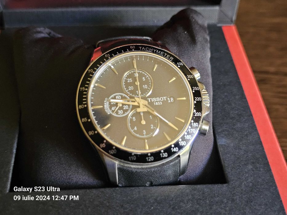 Tissot V8 Automatic CHRONOGRAPH T106427 pe platforma Lemania