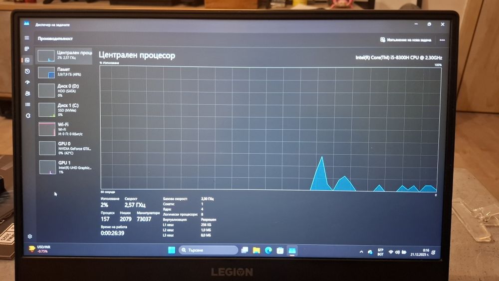 Lenovo legion Y530 15" - Гейминг лаптоп