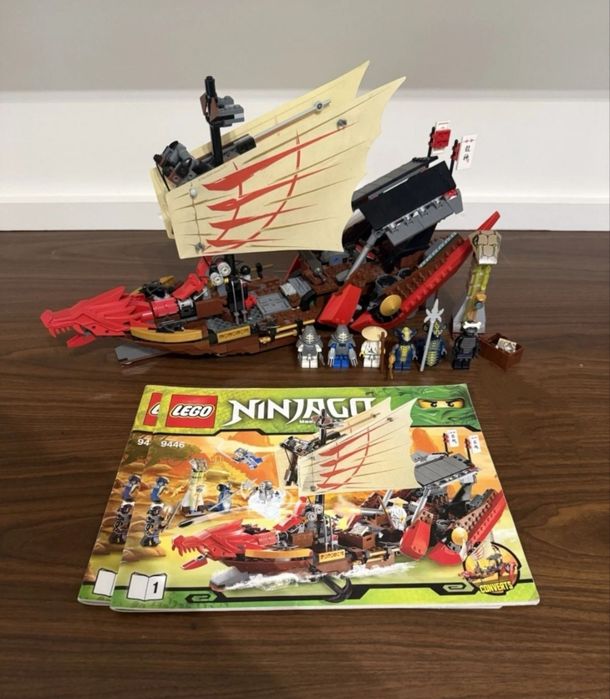 Lego Ninjago  9446- Destiny's bounty- пълен сет + Оригинална кутия!