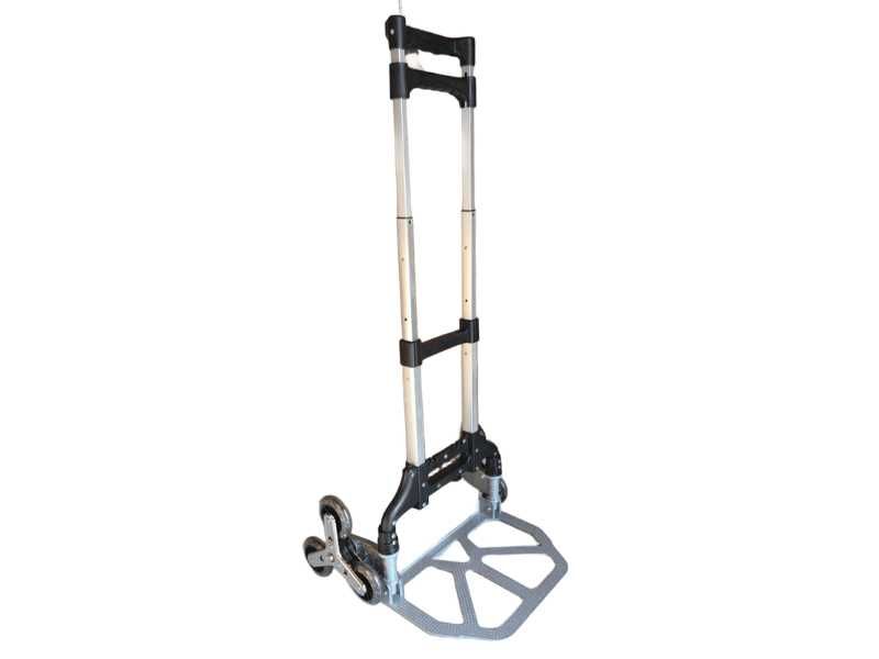 Транспорта количка сгъваема с 3 колелета и 75кг товар