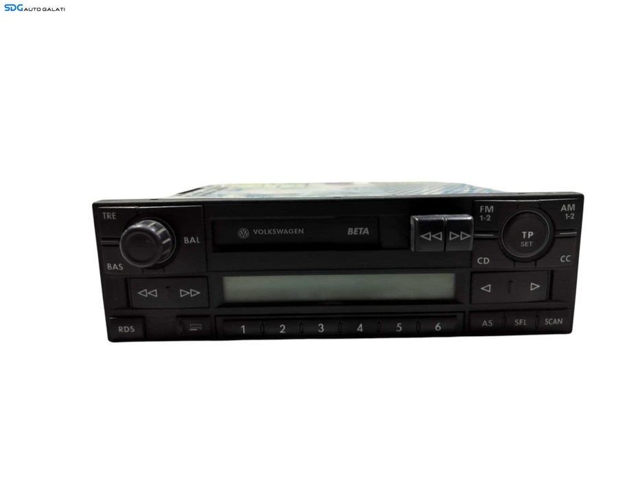 Unitate Radio cu Caseta BETA Blaupunkt Volkswagen Bora 1998 - 2005 Cod 1J0035152F [L6200]