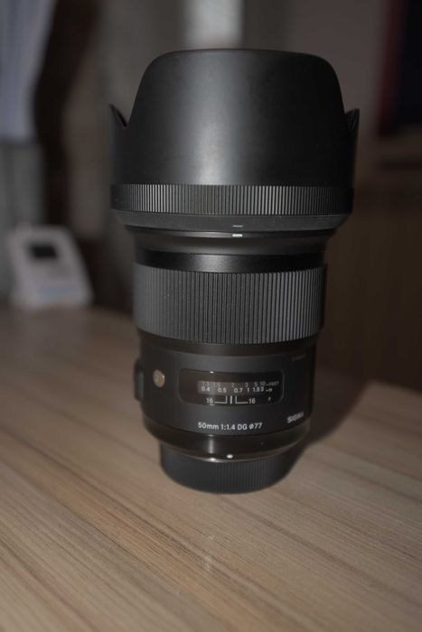 Obiectiv Sigma ART 50mm f1.4 DG ART - NIKON + SIGMA USB Dock
