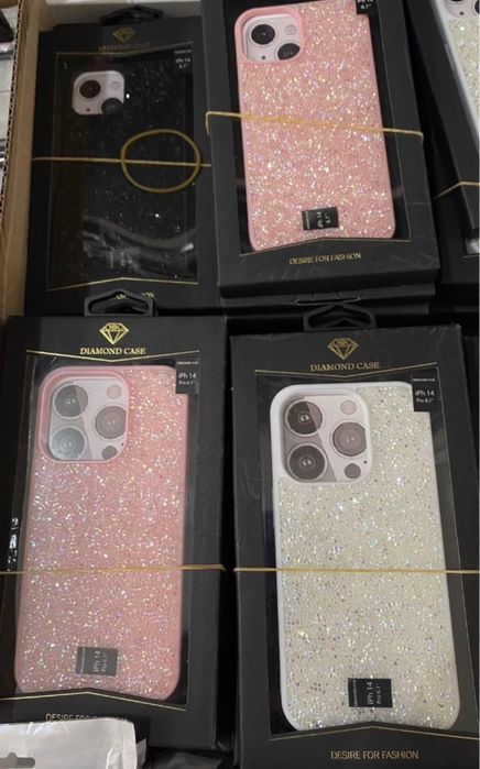 Кейс Swarovski за iPhone 11/12/13/14/15/16Pro/Max.17