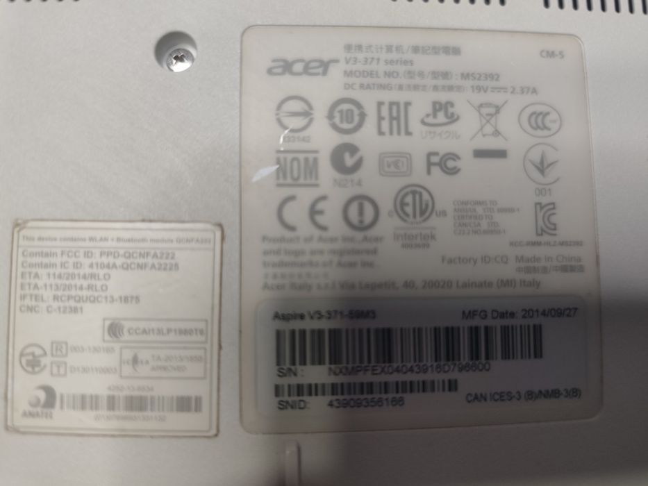 Acer Aspire V3-371