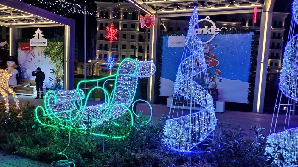 Оформление на новый год