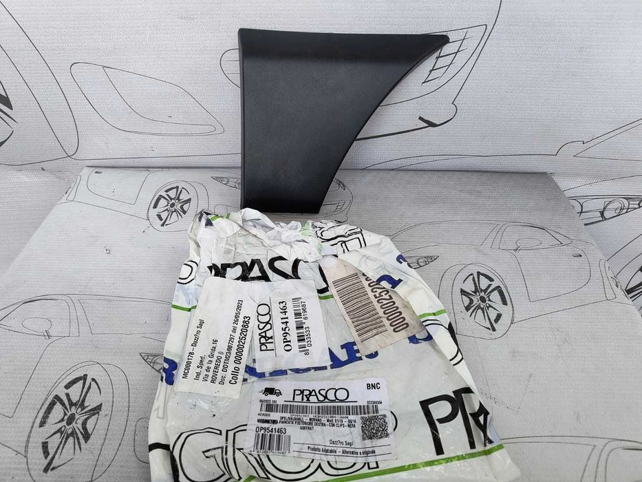 Ornament / Bandou Protecție Aripă Spate Stânga Opel Movano B 2019 / 2010-2022 Cod OEM 768F20004R (5C2)