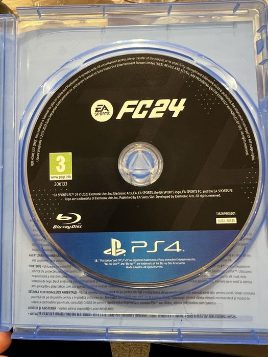 Игра FIFA 23 и FIFA 24 за PS4