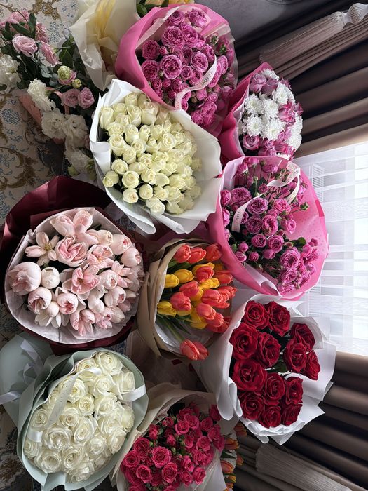 Цветы свежые , срочно