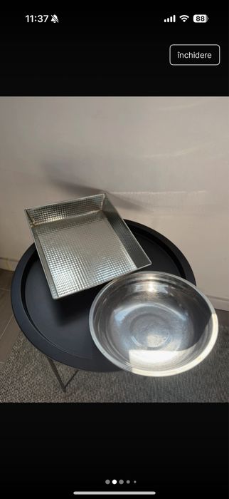 Tava aluminiu si castron