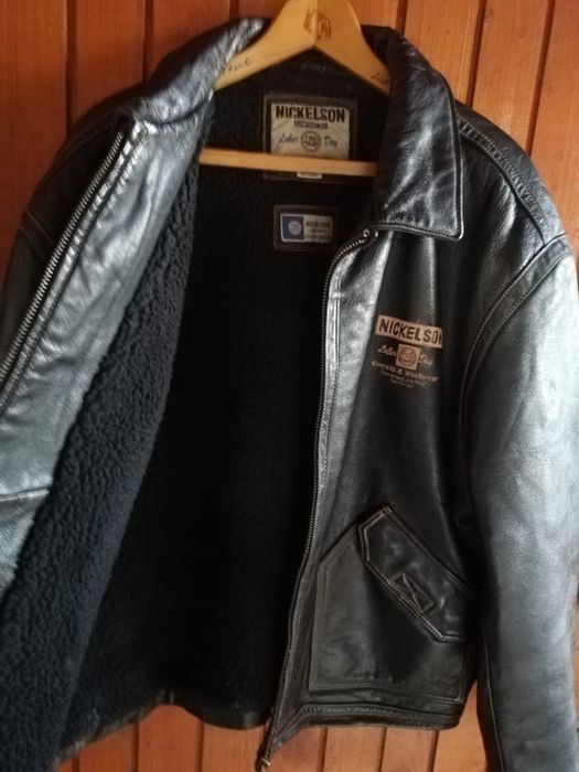 Geaca piele bărbați Nickelson XXL
