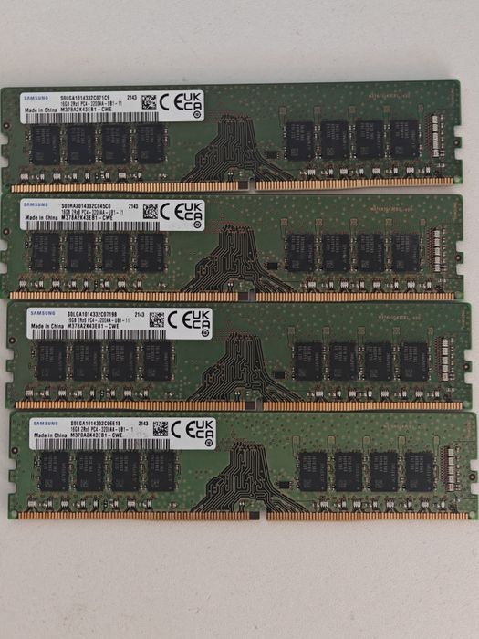 64GB (4x16) DDR4 3200MHz Samsung