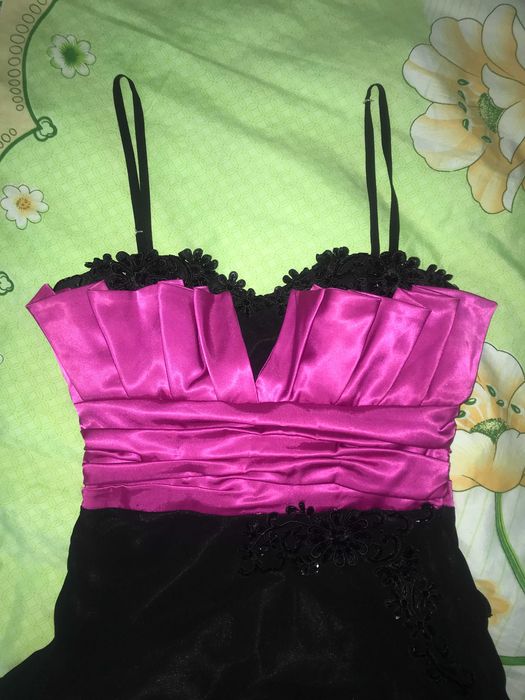 Rochie lunga neagra marimea L