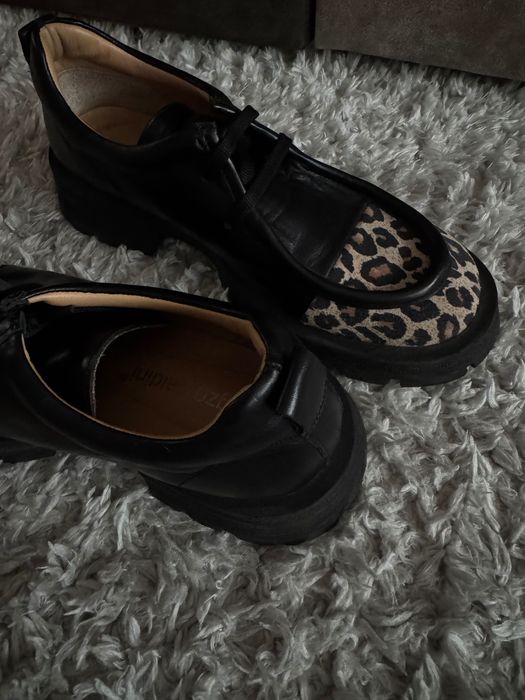 Дамски обувки от естествена кожа Benzo Baldini