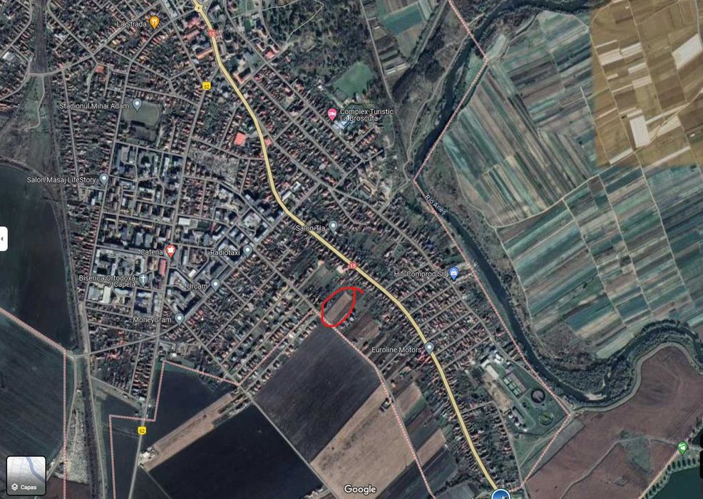 Vând teren parcelat in  Campia Turzii