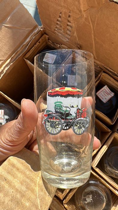 Стъклени чаши от соца