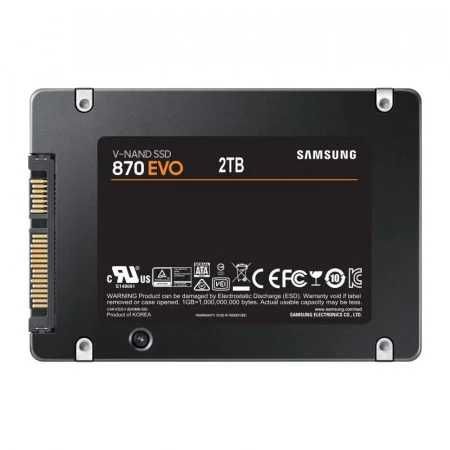 SSD 2TB Samsung 870 EVO model MZ-77E2T0B/EU SATA III nou Sigilat