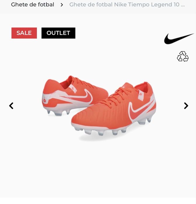 Ghete fotbal nike