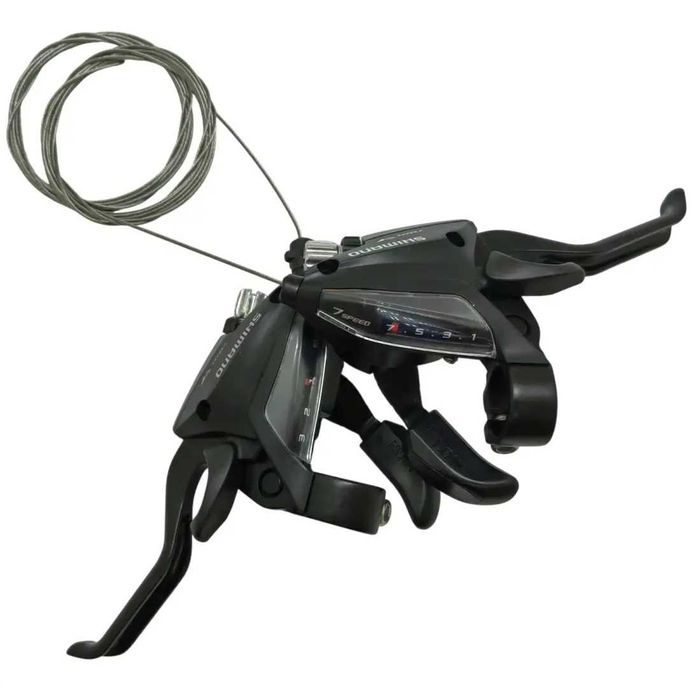 Manete Schimbatoare si Frane SHIMANO ST-EF500-2A 3x7 Viteze - 2 degete