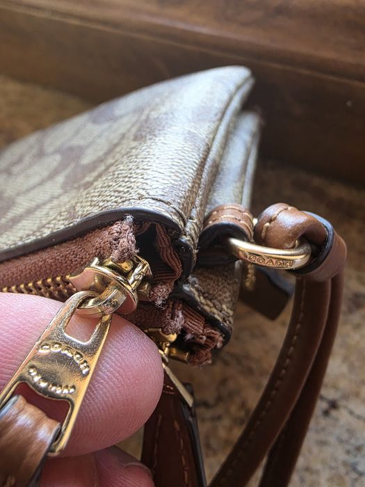 Портфейл COACH Double Zip