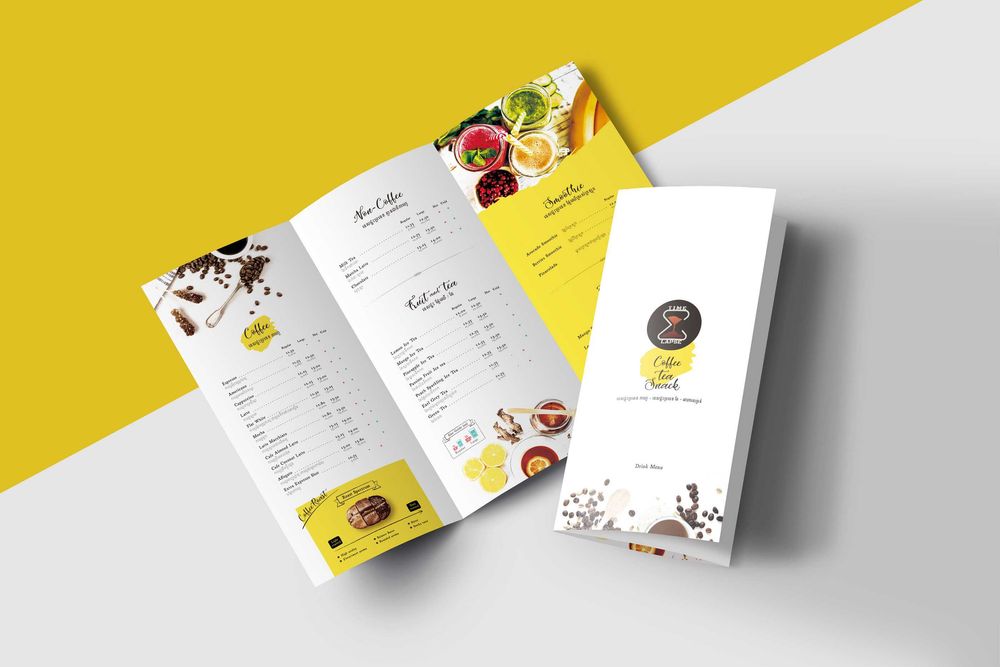 Vizitka va flayer buklet zakas turli xil biznes uchun