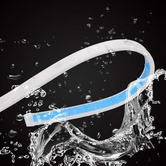 Led ленти 2бр. за фарове на автомобил кола лед  лента за багажник