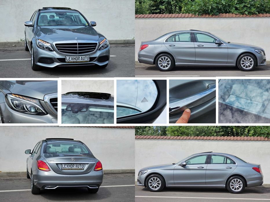 Mercedes C220d 2.2d BlueTech 170cp 7G Tronic 02.2014 / ILS HUD Trapa Keyless BLIS Burmeister 3D / TOP