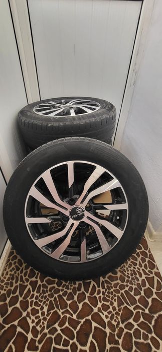 Шины с титановыми дисками на 15