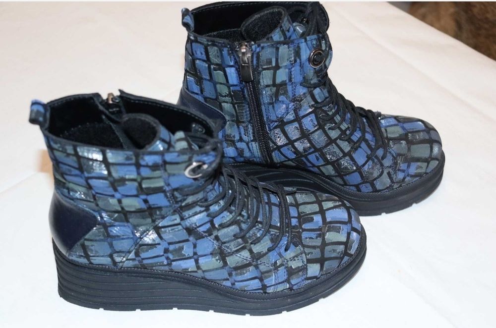 Дамски зимни боти от естествена кожа номер 37