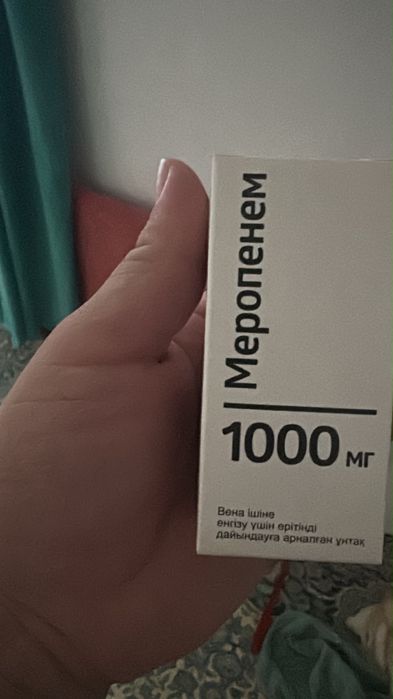 антибиотик меропенем