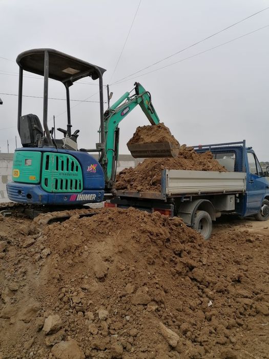 Miniexcavator de închiriat Craiova, Dolj