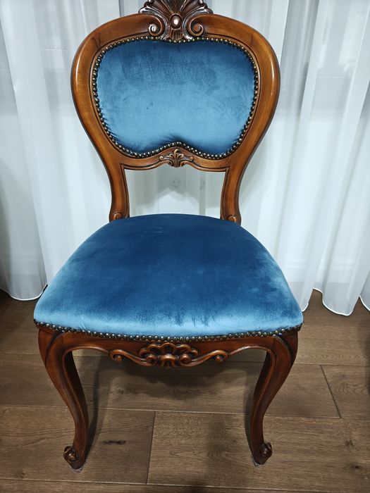 Scaune lemn tapitate