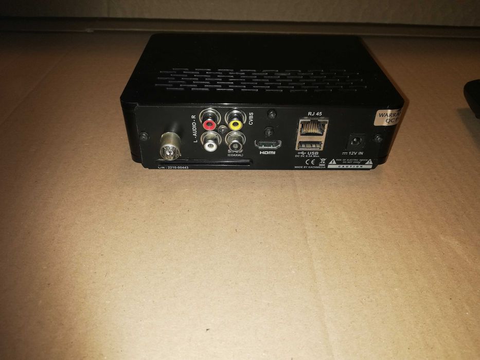 Receiver receptor cablu TV DIGI RCS RDS NA 1600 HD HDMI complet