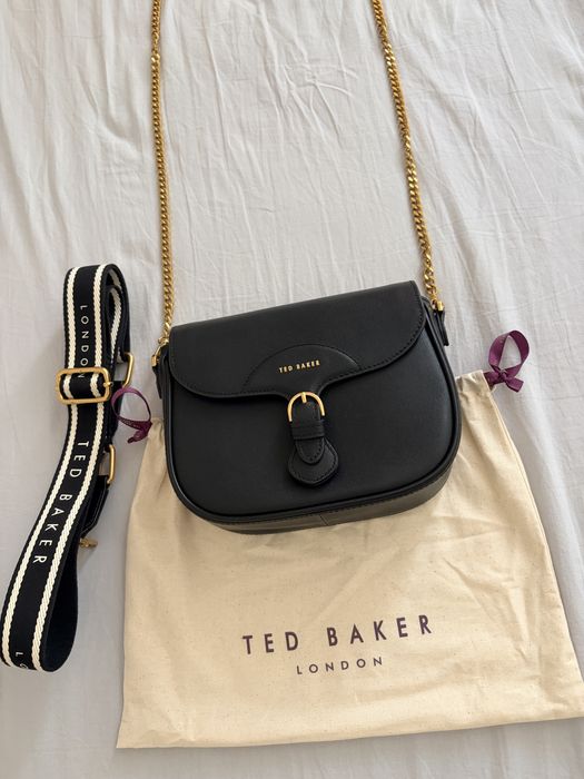 Чанта Ted Baker естествена кожа