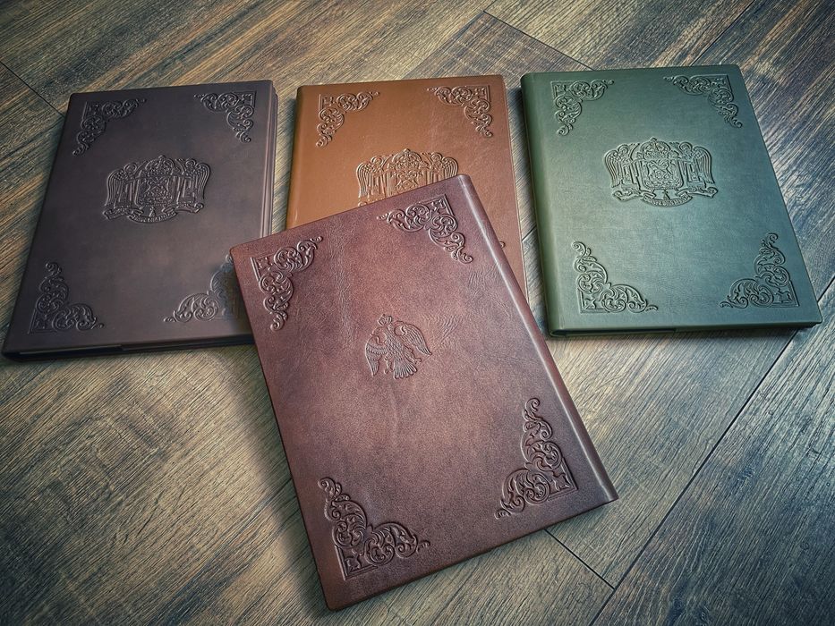 Mape A4 din piele naturală