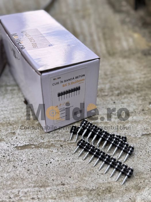 Hilti BX3 cuie beton, transport gratuit la 5 baxuri