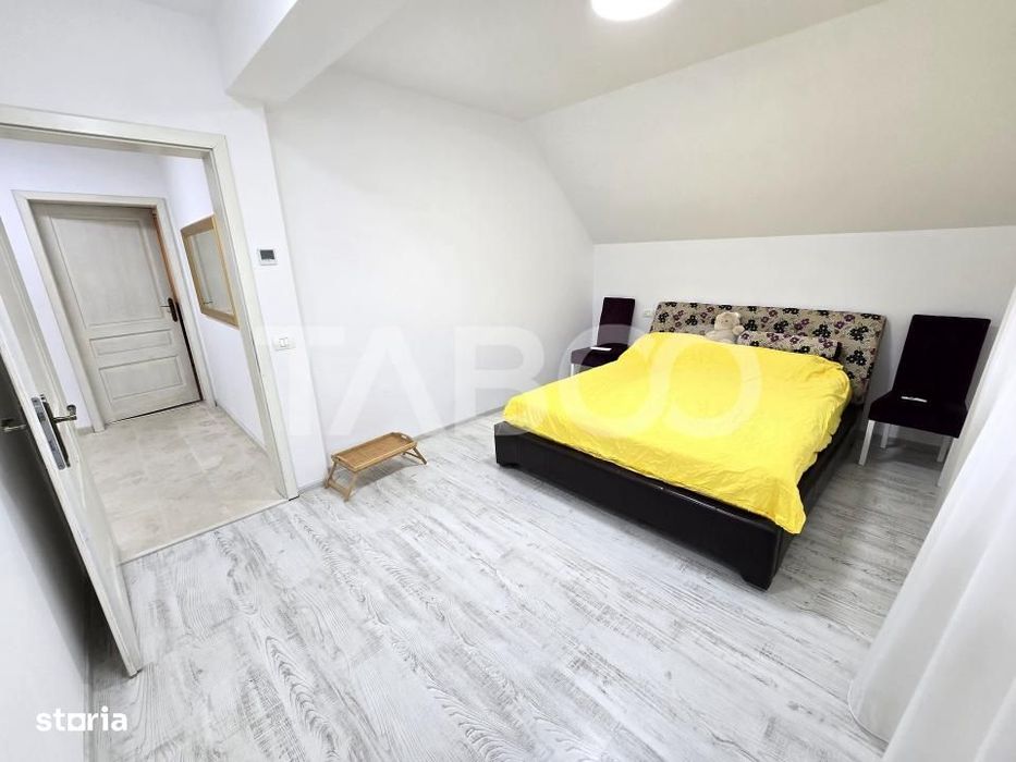 Casa individuala de vanzare teren 852 mp 5 camere 2 bai Selimbar Sibiu