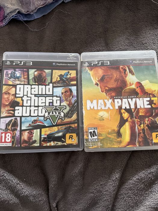Gta libert city ,Max payne 3 и Fight night champion ПС 3 Ps 3 и