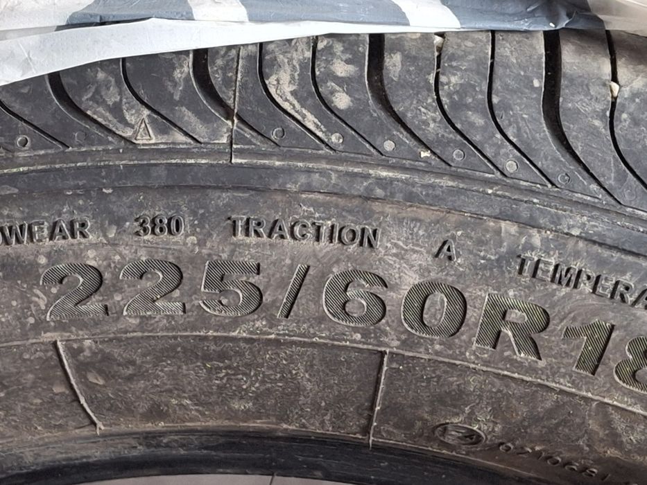 Резина летняя, 2000 проехала