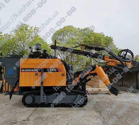 Интегрированная буровая KAISHAN KT7C: глубина — 25 м, диаметр — 105 мм